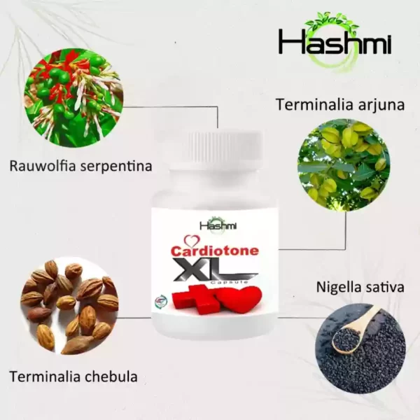 Hashmi Cardiotone-xl Capsules (20 Caps) - Image 4